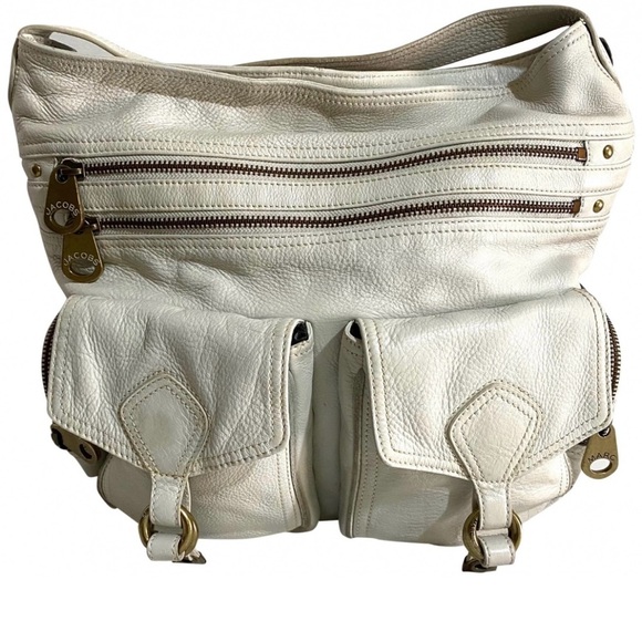 Marc by Marc Jacobs vintage White Leather hobo Women's Bag - Picture 10 of 10